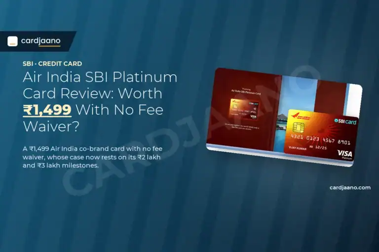 Air India SBI Platinum Card Review