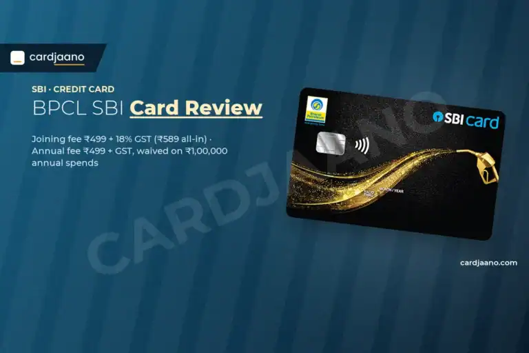 BPCL SBI Card Review