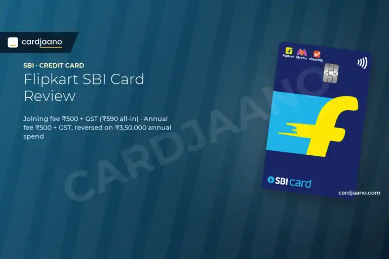 Flipkart SBI Card Review