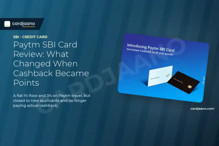 Paytm SBI Card Review