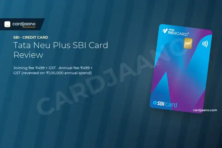 Tata Neu Plus SBI Card Review
